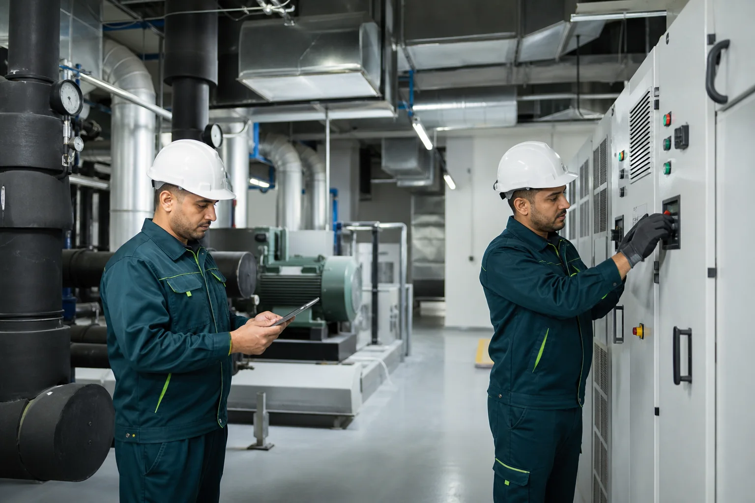 Facilities preventive maintenance team